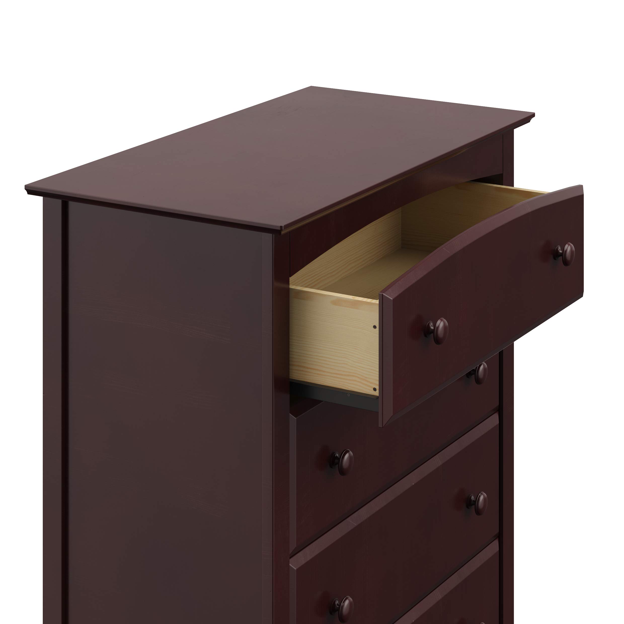 Storkcraft Kenton 5 Drawer Dresser (Espresso) Dresser for Kids