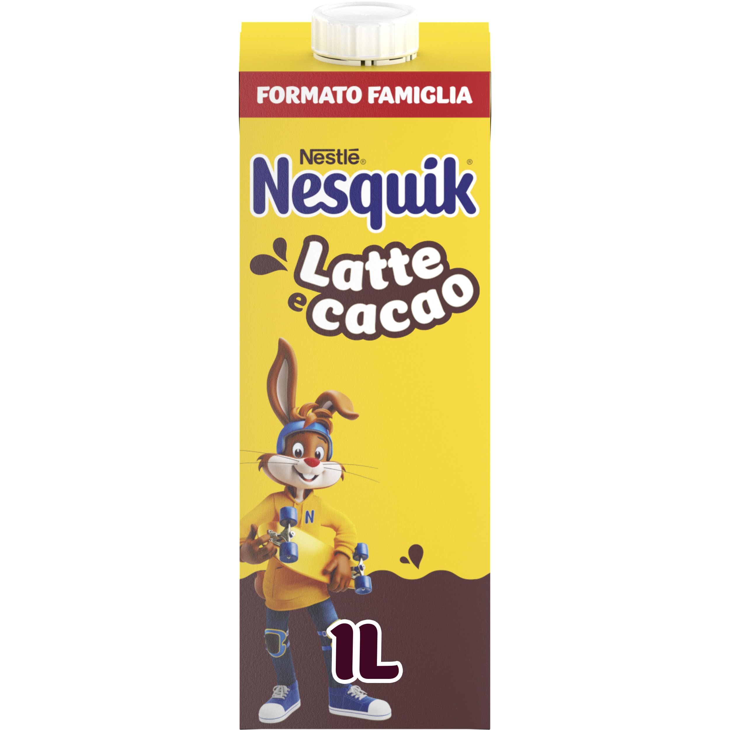 NESQUIK Pronto da Bere Latte e Cacao, 10 Brick da 1L (10L)