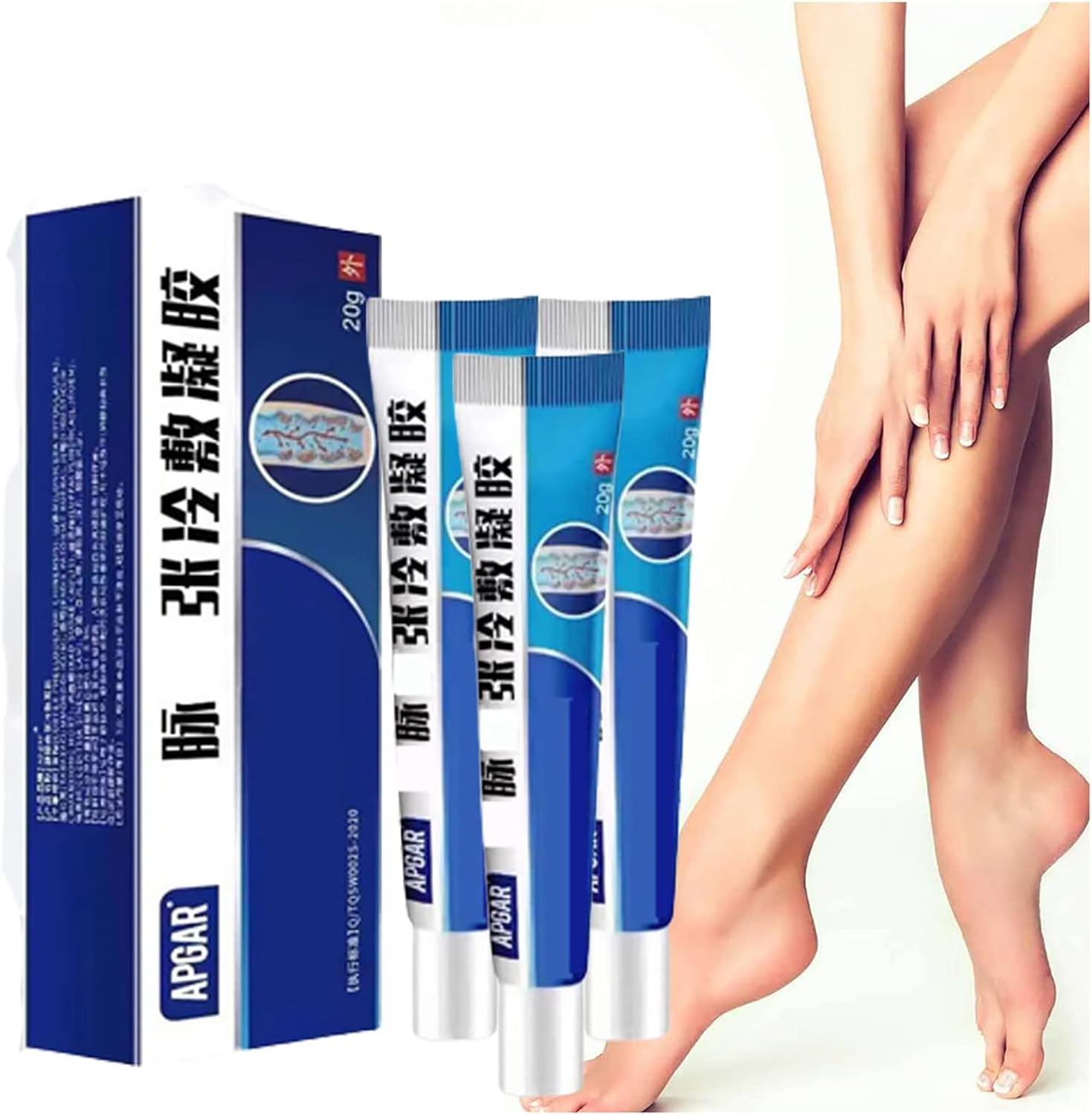 Varicose Vein Cold Compress Gel, Varicose Veins Gel, Varicose Veins
