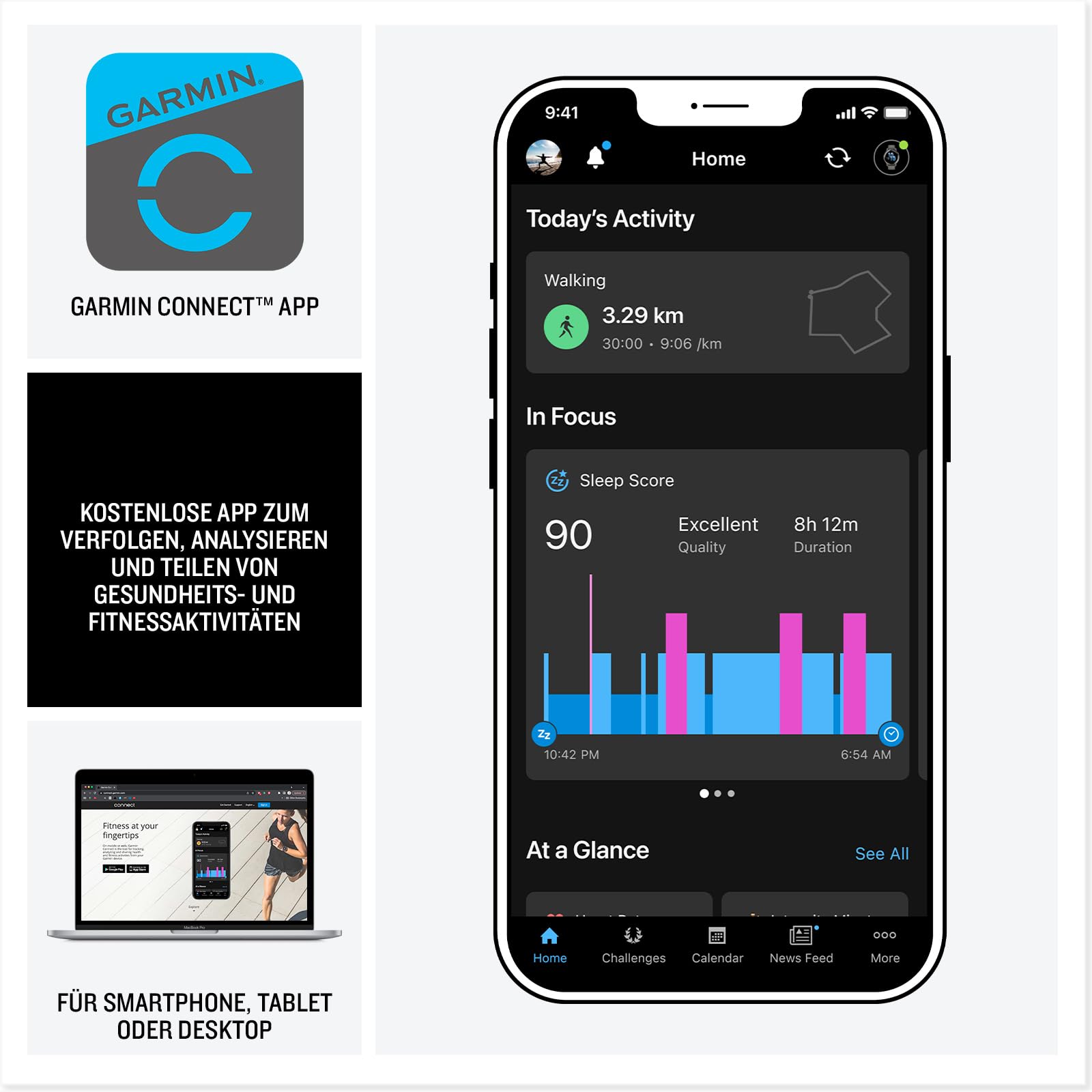 Garmin Instinct 3 50mm AMOLED – GPS-Multisport-Smartwatch – Bild 6