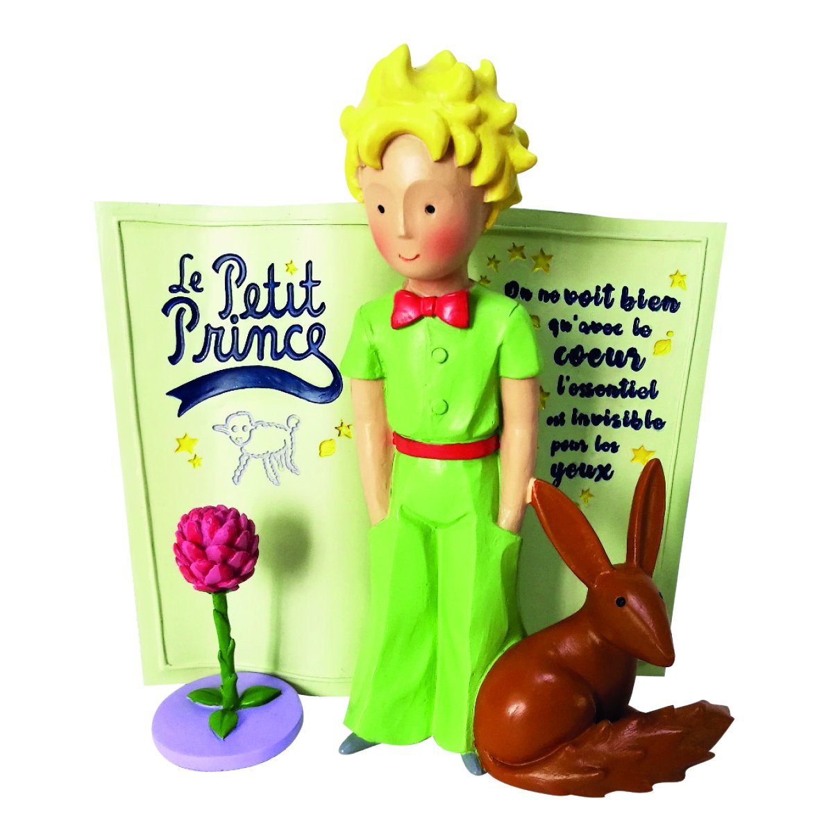 Figura de El Principito Enesco con conejo el regalo literario ideal