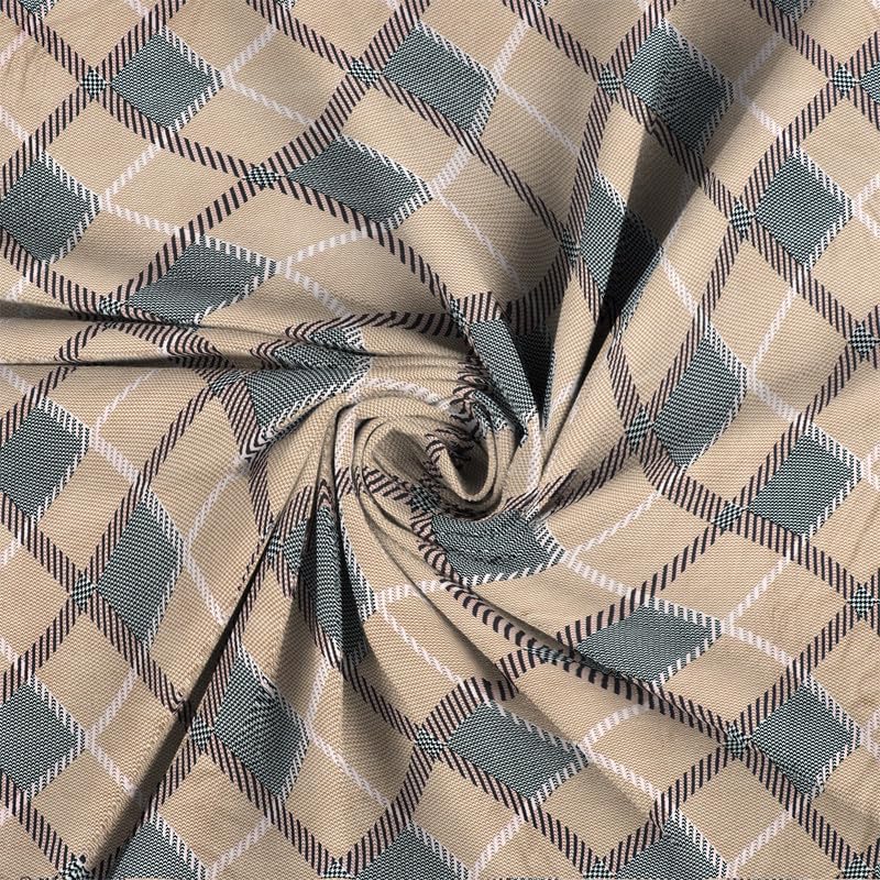Image of la' amour Cotton Flat Double Bedsheets with 2 King Size Pillow Covers | Double Bed Breathable | Wrinklefree | Ultrasoft 180-220 tc Supersoft Floral | 90x90 Inches, Beige and Grey