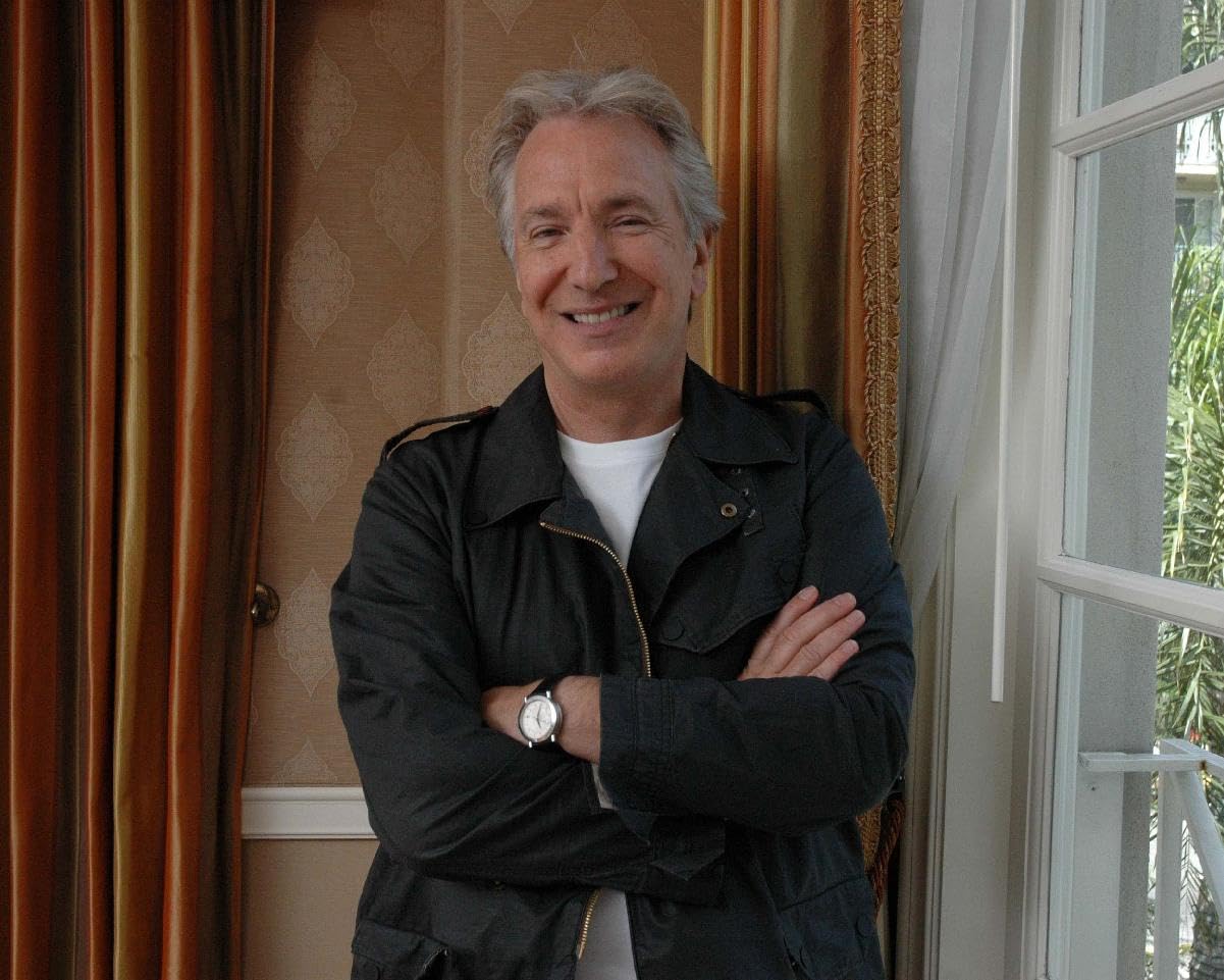 Worldphotographs Alan Rickman 10X8 Photo