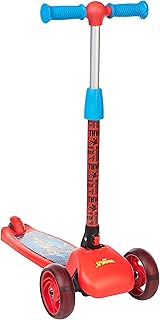 سكوتر ديزني سبايدرمان وفروزن وميني وميكي وسيارات والأميرة ب 3 عجلات مضيئة ليد مقاود قابلة للتعديل تقنية متقدمة لزيادة التحكم والثبات والتوازن من سبارتان