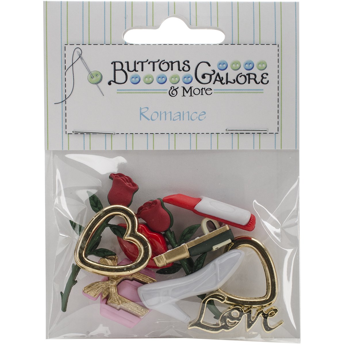 Buttons Galore and More Collection of Novelty Buttons and Embellishments Based on A Variety of Themes, Holidays, and Seasons for DIY Crafts, Scrapbooking, Sewing, Cardmaking and Other Projects