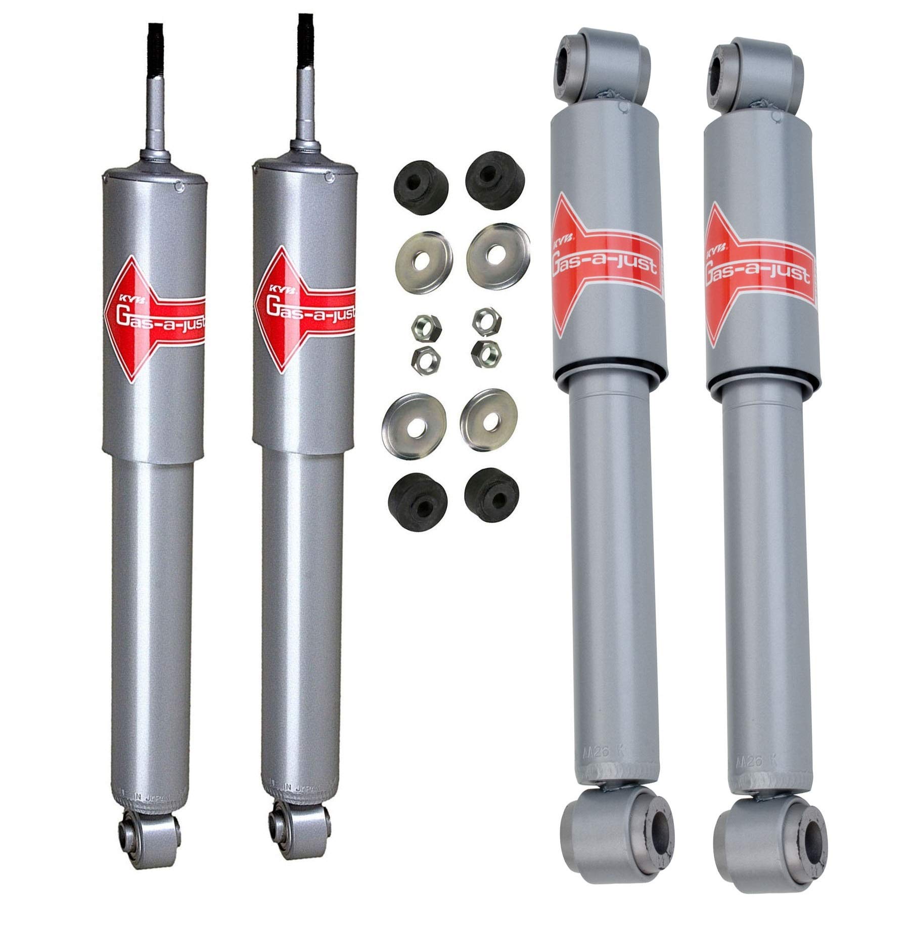 Amazon.com: NEW Front & Rear Shock Absorbers For Mazda B2000 B2200