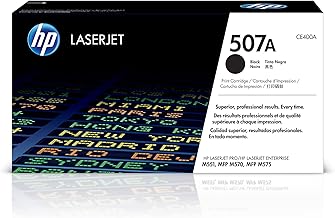 HP CE400A 507A Original LaserJet Toner Cartridge - Standard, Black