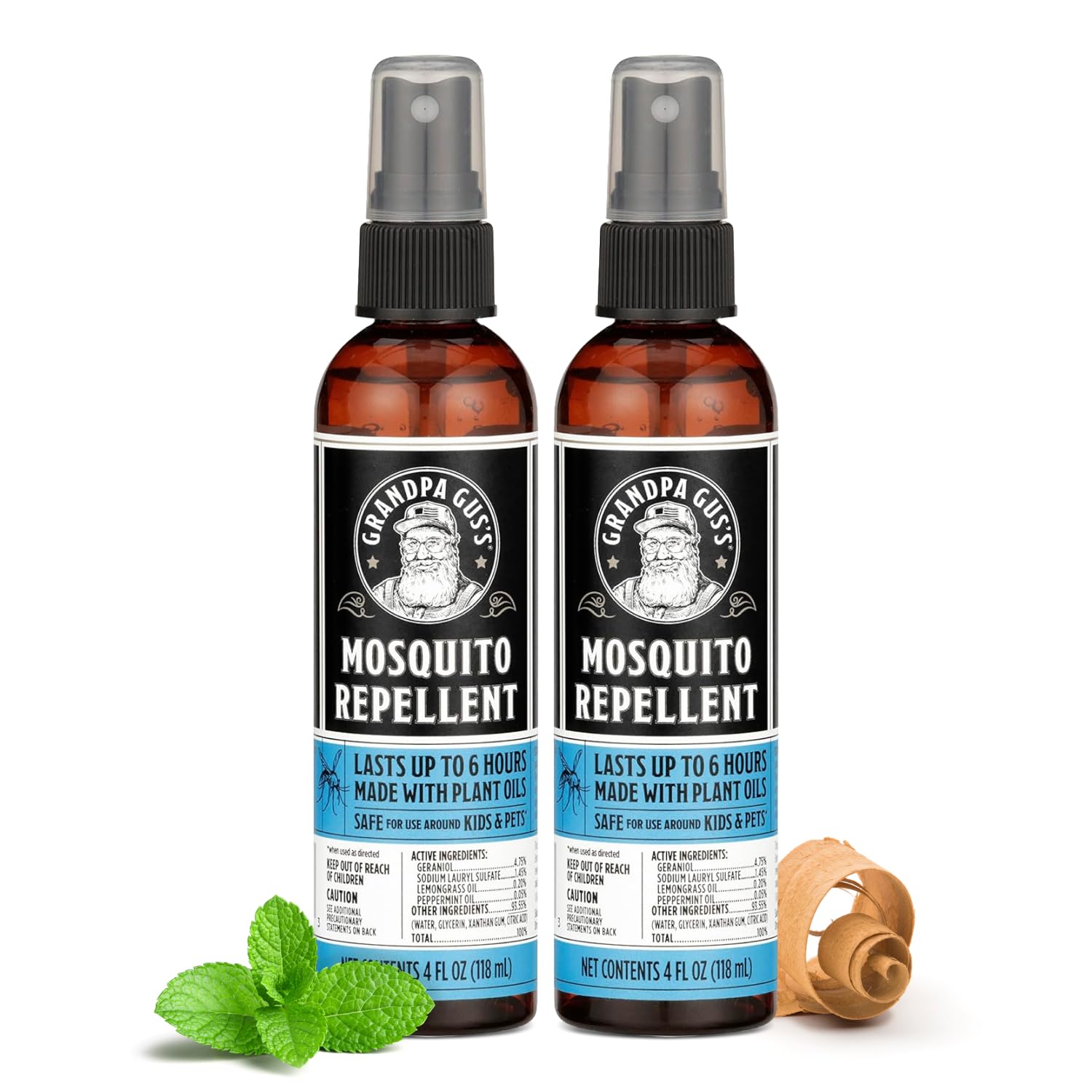 Grandpa Gus's Natural Mosquito Repellent Spray
