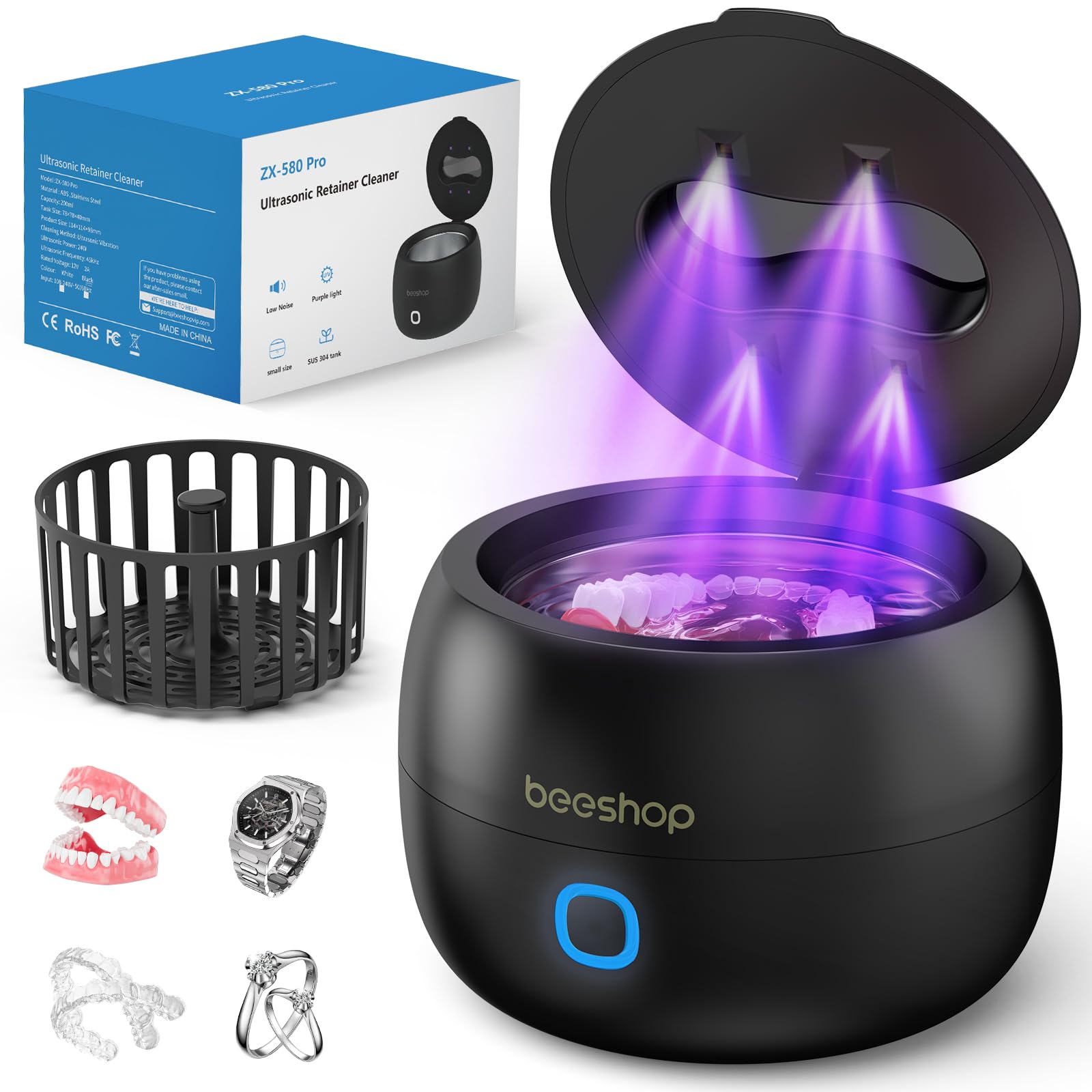 あっ　icoelle ULTRASONIC REPAIR COMB Amazon.com: BEESHOP Professional Ultrasonic Cleaner – 45kHz
