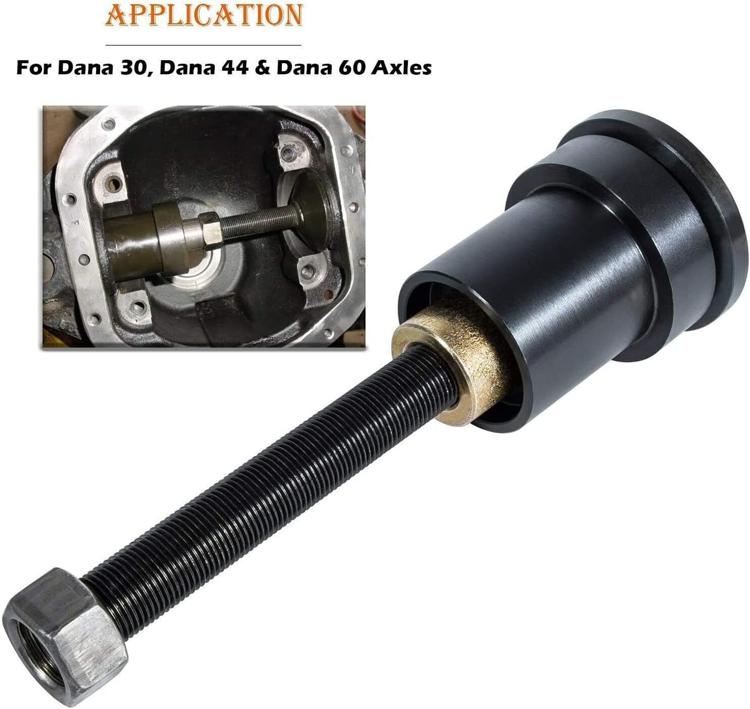 Front Inner Axle Side Seal Installation Tool Replacement Compatible with Dana 30, Dana 44 & Dana 60 Axles Front Differentials Jeep Wrangle Ford Dodge Volve and more