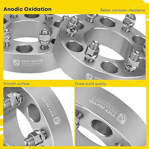 Miniatura 7 de YHTAUTO Espaciadores de rueda de 1.5 pulgadas para Ford F-150, Expedition y Lincoln Navigator 2003-2014, Mark LT, espaciadores de neumáticos