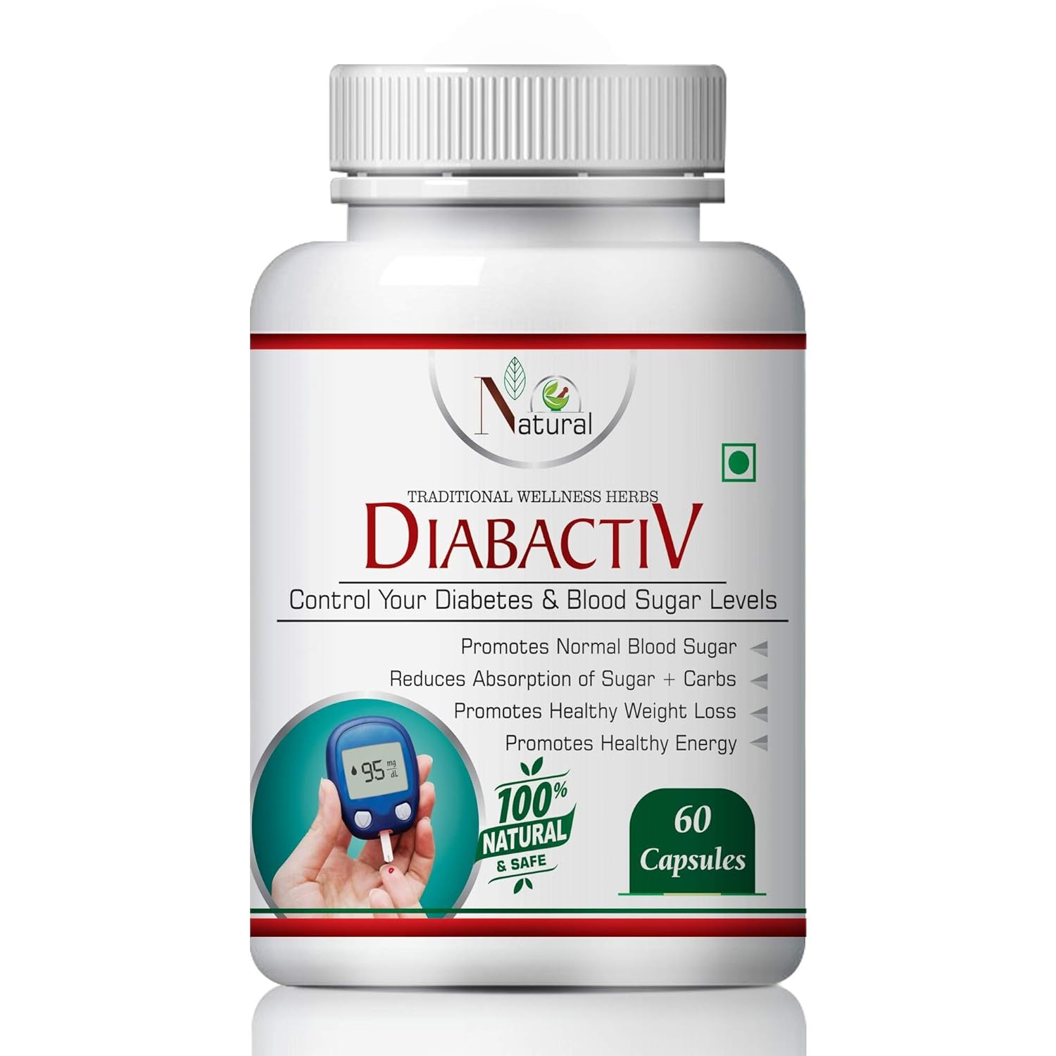 Buy Natural Health Care Diabetic Capsules 60 Capsules, Pack of 1
