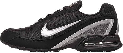 Nike Men's Air Max Torch 3 Running Shoes (11 M US, Black/White)