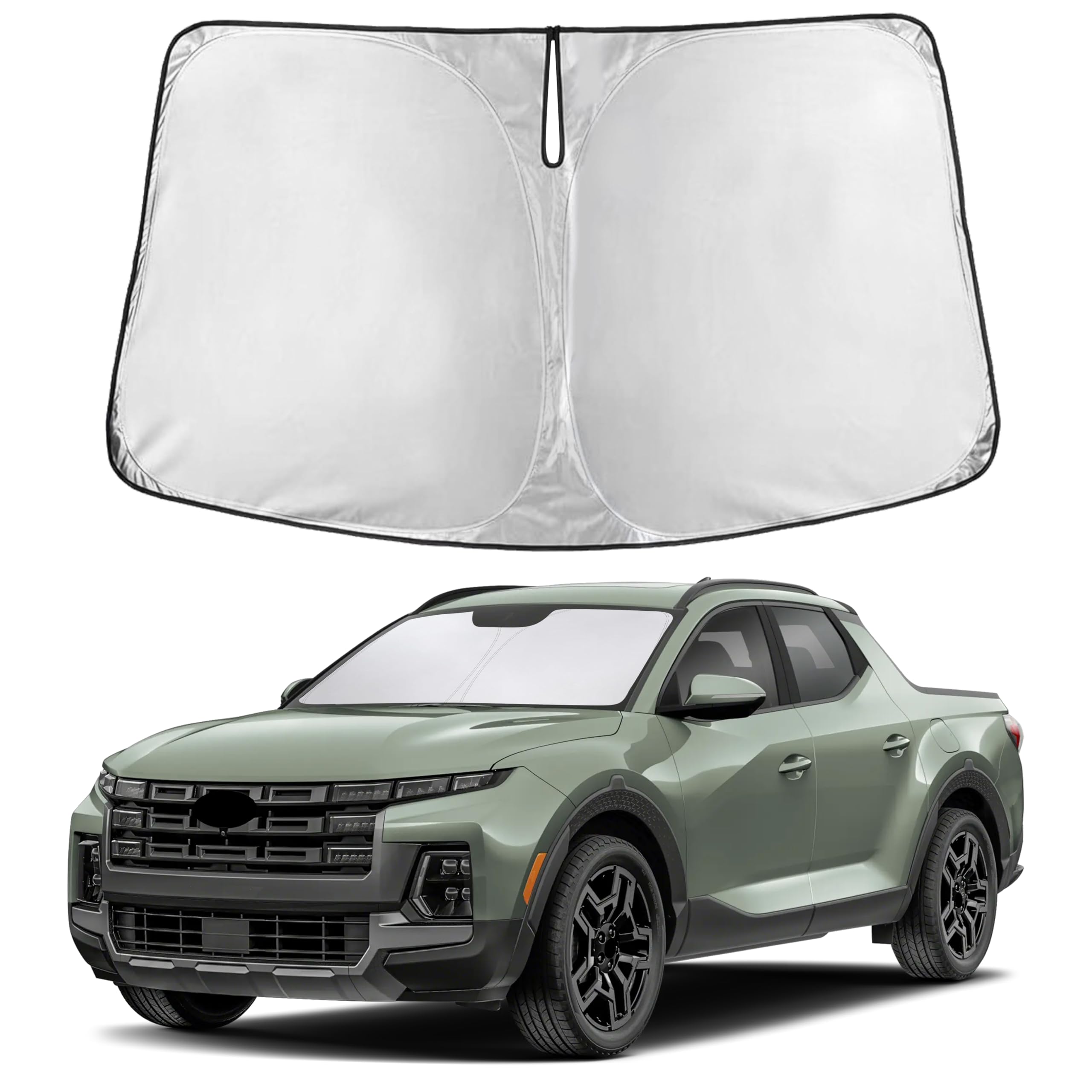 EcoNour Windshield Sunshade Compatible for Hyundai Santa Cruz 2022-2026