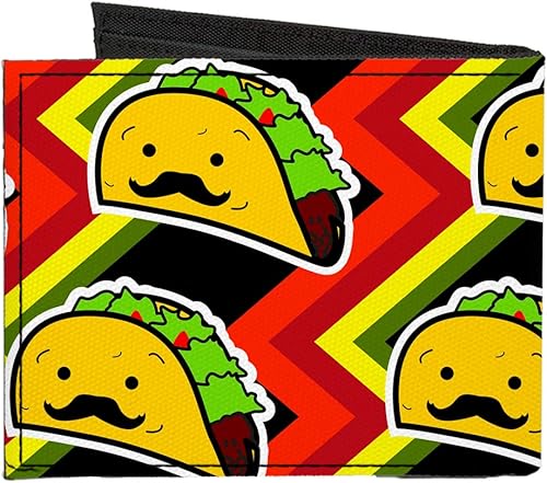 Miniatura 2 de Cartera plegable de lona para hombre Taco