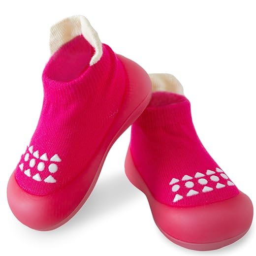 Hstyle Baby Sock Shoes Toddler Boys Walking Shoes Infant Slippers Sneakers