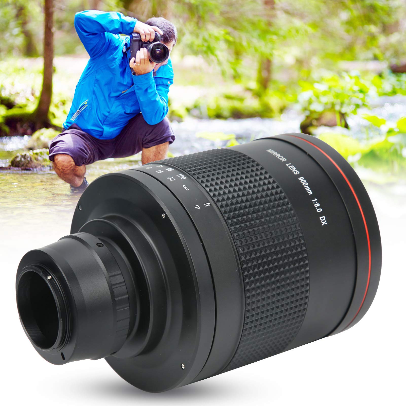 Amazon.com: 900mm F8 Large Aperture Telephoto Mirror Lens with