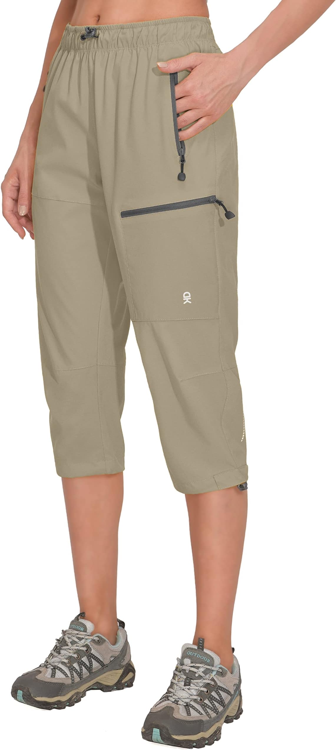 Women's Capri Pants Quick Dry 3/4 Hiking Cargo Shorts