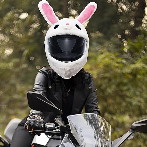 Miniatura 2 de Motorcycle Helmet Cover, Funny Helmet Decoration, Fun Rides and Gifts(Plush Animal)
