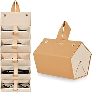 Sunglasses Travel Organizer Case Glasses Storage Multiple Pairs Eyeglasses Box Hanging Eyewear holder