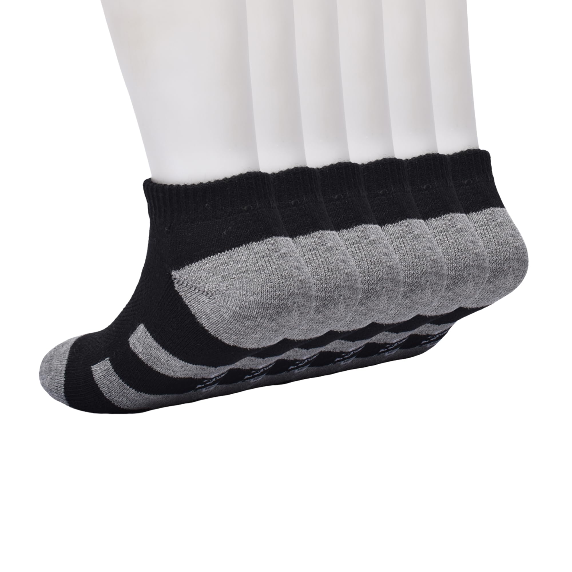 GAP Boys' Core Low Cut Socks, 6-Pack Kids Socks, Soft & Stretchy, Comfortable