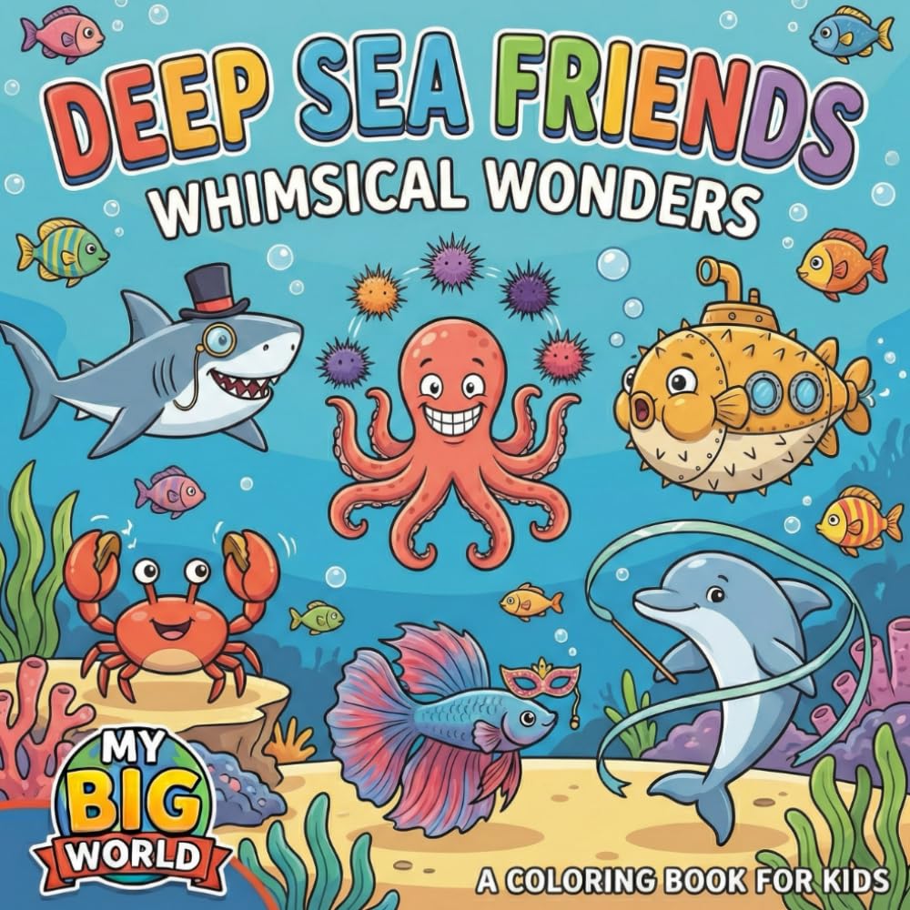 Deep Sea Friends: Whimsical Wonders (My Big World)