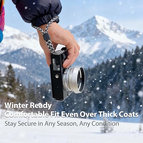 Miniatura 3 de Hukado Correa de mano para muñeca, paquete de 6 correas de nailon ajustables de 9.5 pulgadas, llavero para funda de teléfono celular, AirPods Pro 2