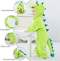 Vista 72 de TONWHAR Disfraz unisex de Halloween de animales para bebé y niño pequeño para otoño e invierno