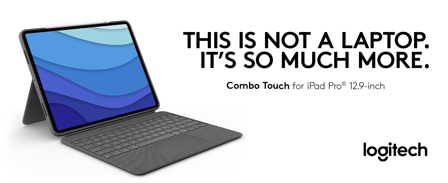 Amazon.com: Logitech Combo Touch iPad Pro 12.9-inch (5th, 6th gen 