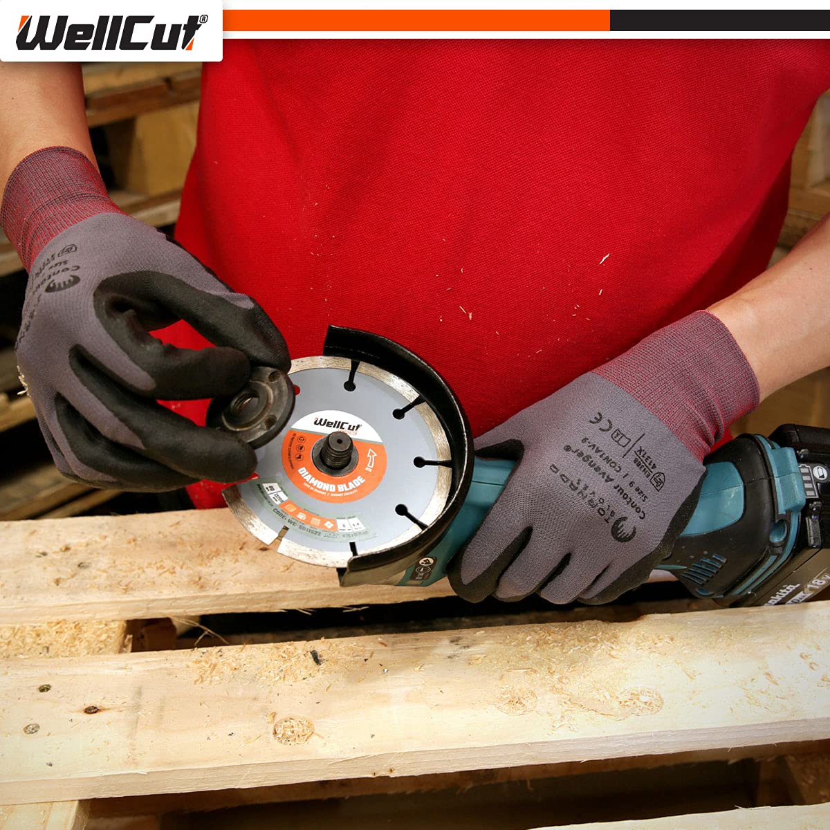 WELLCUT WC-SD11522 diamentowe ostrze ekstremalne 115 mm x 22,23 mm otwór