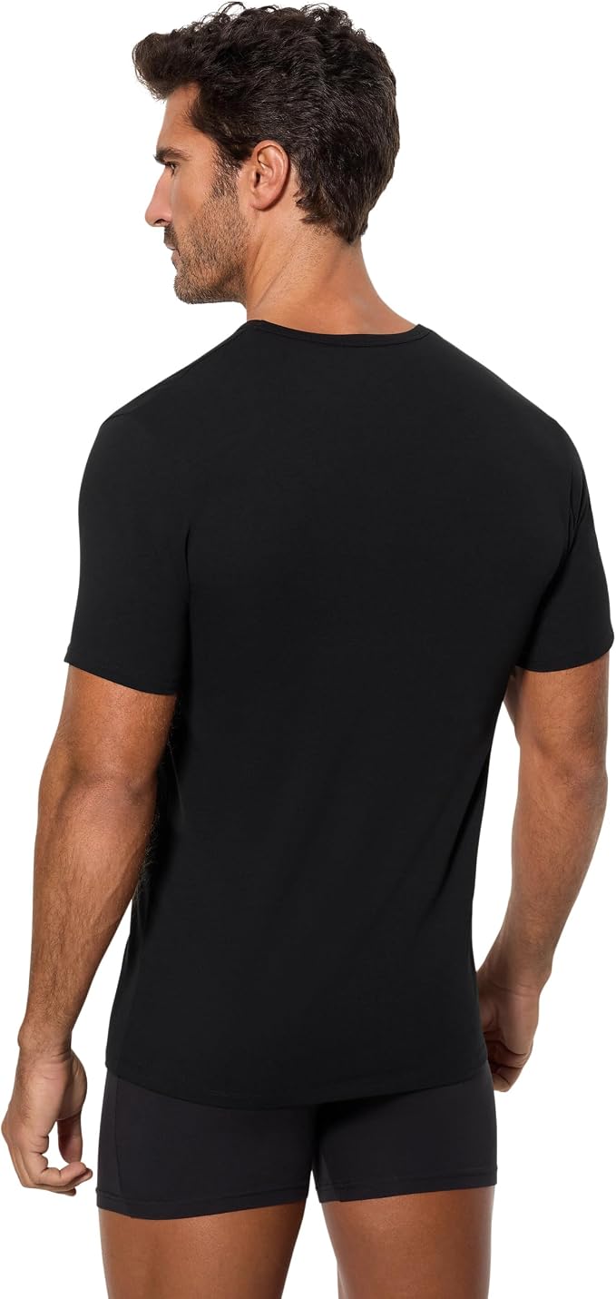Abanderado Maglietta Termica Maniche Lunghe Regul'active Uomo - Nero, Taglia L - Cotone Elastico - 3