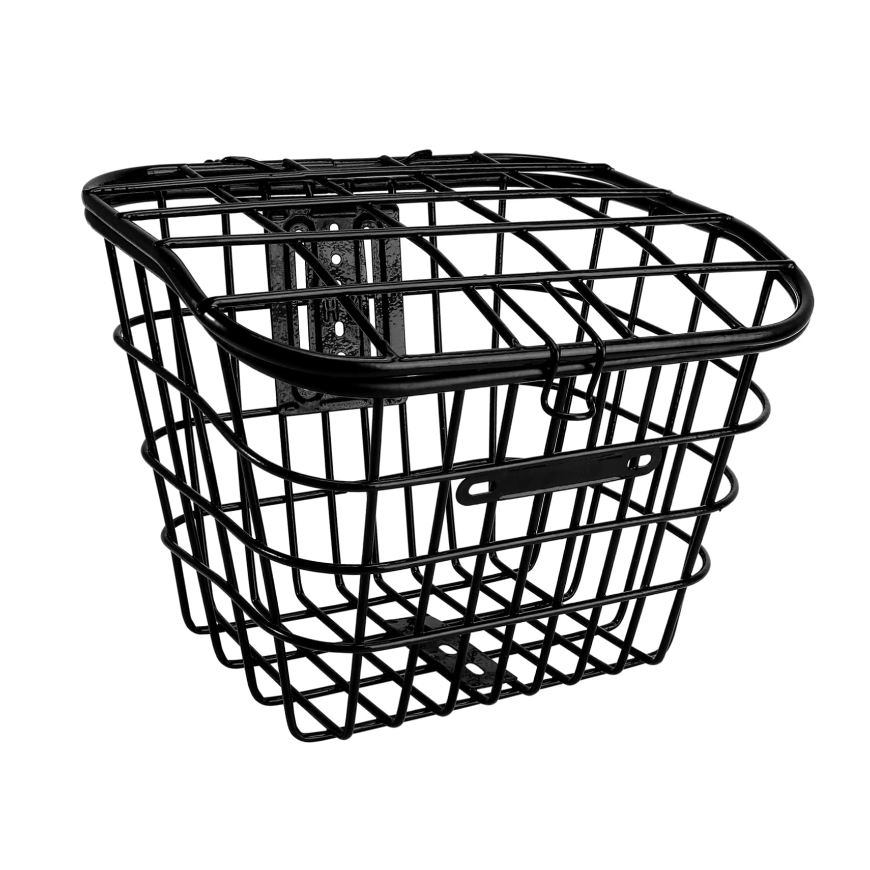 BRIGHTFUFU 1pc Bicycle Folding Basket Hamper Bankrupt Bike Parts Bike Baskets for Plain Color Basket Boys Scooter Kid Bike Basket Boys Bike Basket Dog Cruiser Small Stainless Steel Child