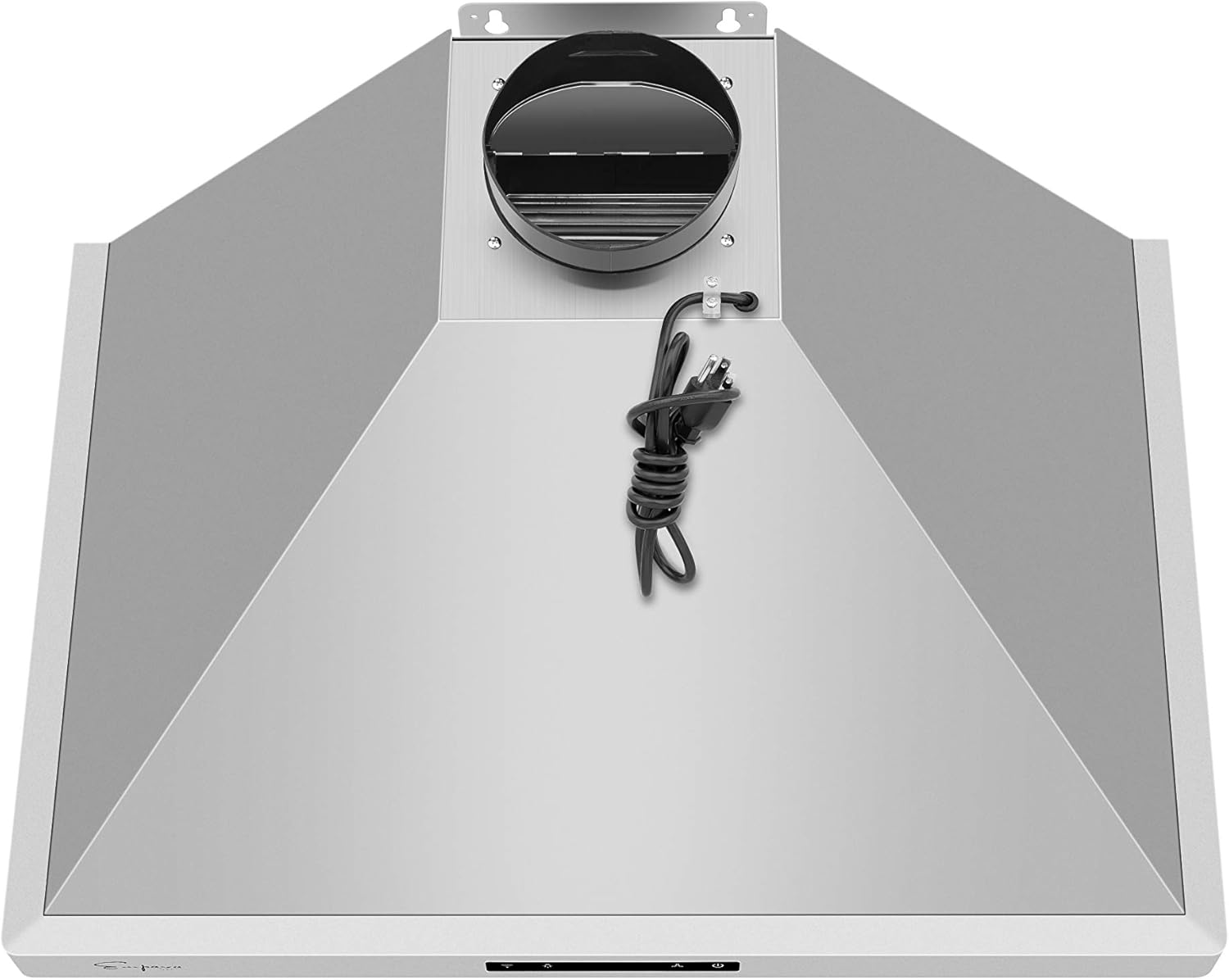 Hоttеѕt Sаlеѕ Empava 36 in. 380 CFM Wall Mount Range Hood with Ducted Exhaust Vent Soft Touch Controls-3 Speed Fan-Permanent Filter-LEDs Light in Stainless Steel, 36 Inch, Silver