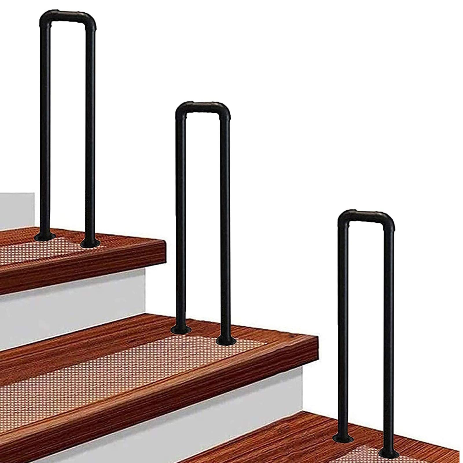 Main courante pour personnes âgées et escaliers de jardin sécurisés