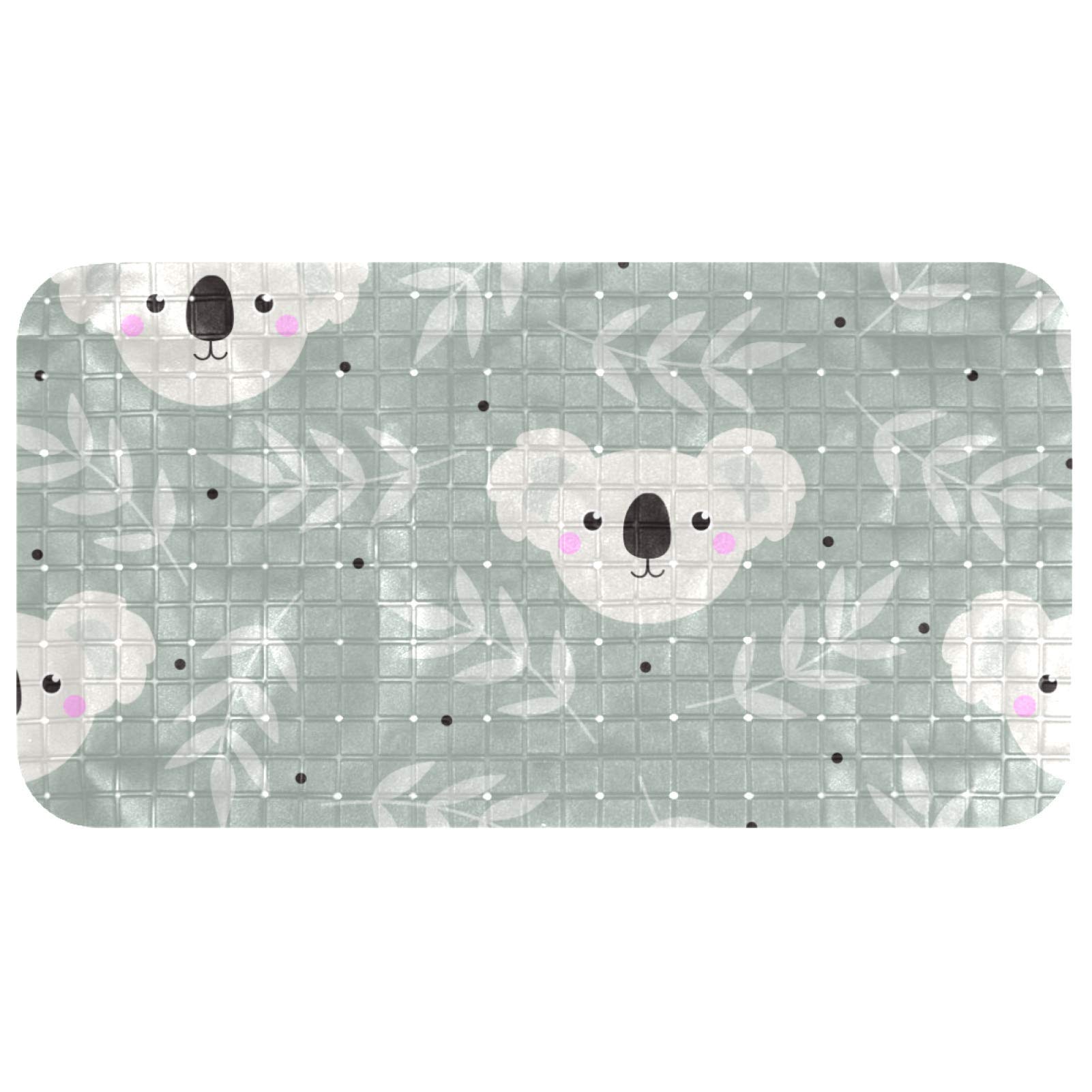 Tapis de bain pour bébé Koala 35x67cm antidérapant avec ventouses