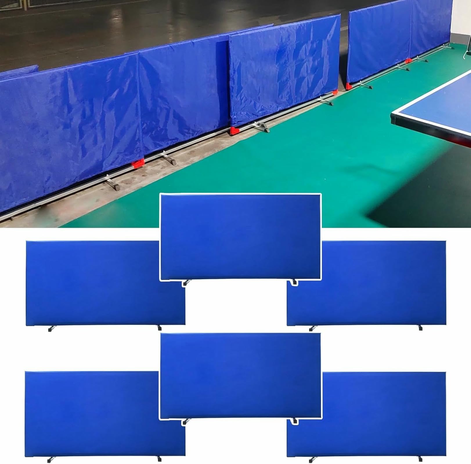 Bloque de barrera para cancha de tenis de mesa y cerca de ping pong