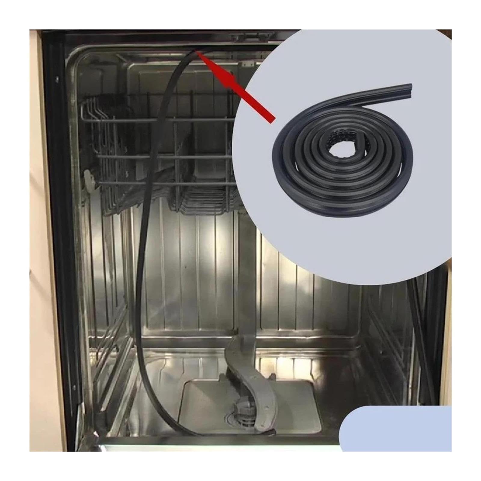 Guarnizione Giroporta 3 Lati Lavastoviglie, Compatibile Per Balay 3VS502