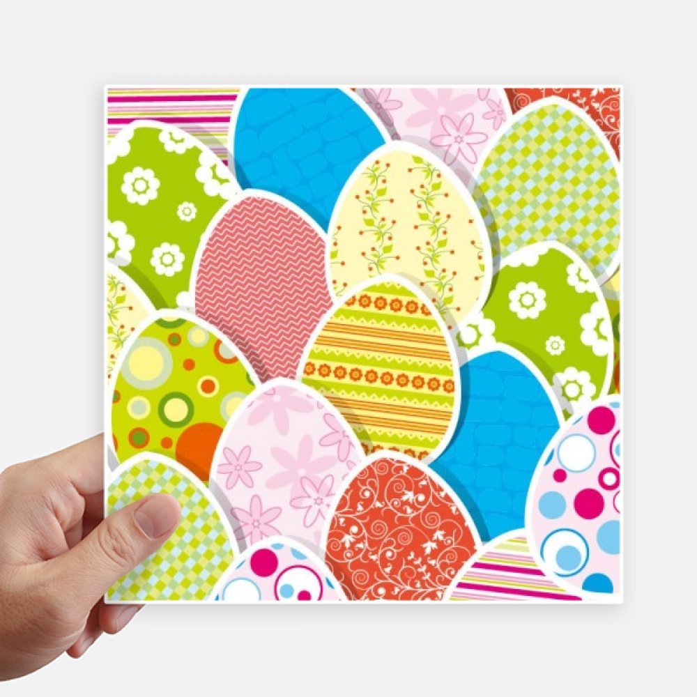 Stickers Pâques multicolores pour personnaliser la valise et la chambre des enfants