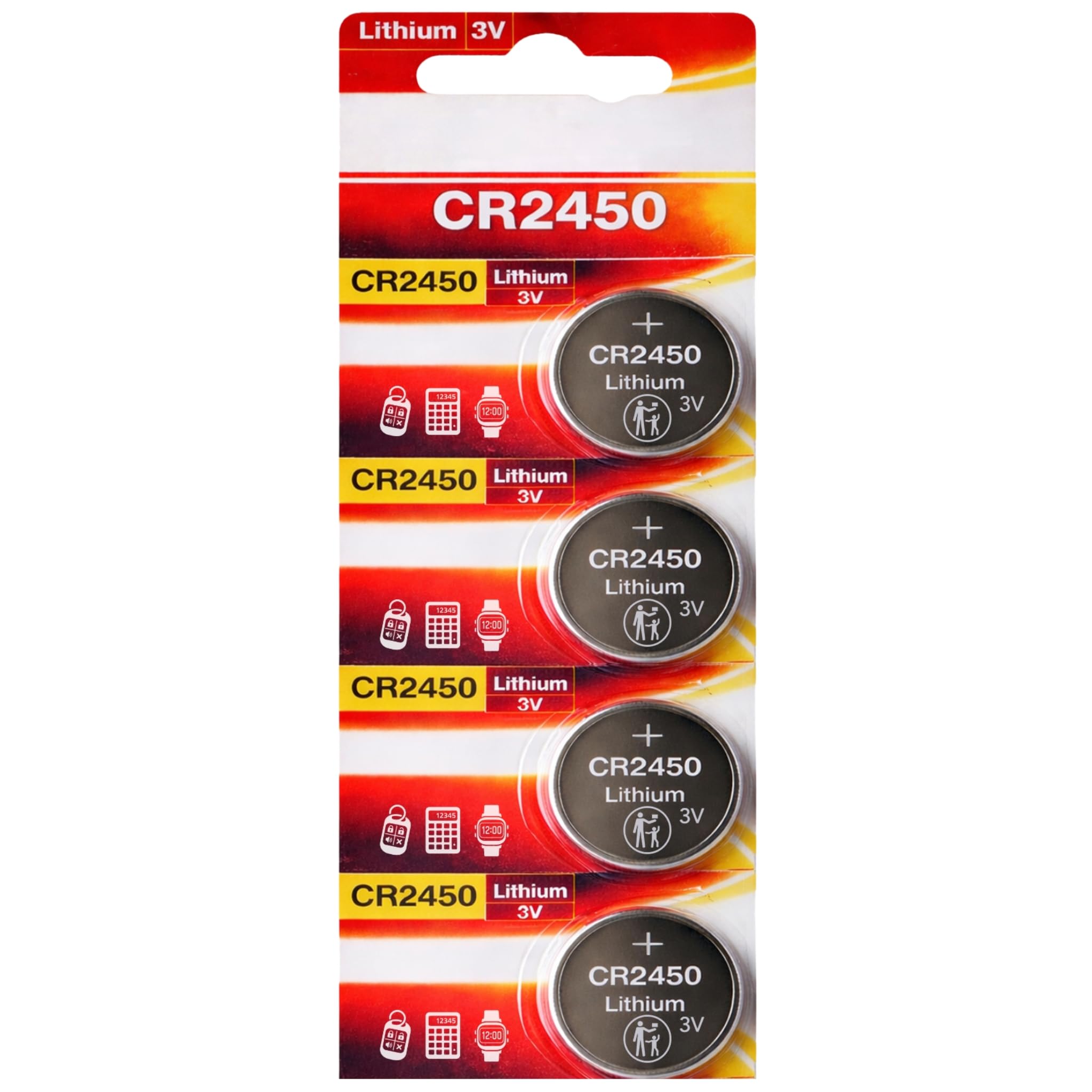 CR2032 Batteries, Long Lasting 3V Lithium Coin Cell 2032 Battery for Apple Airtag, Car Key Fobs, Watches, Heart Rate Monitors, Scales, LED Candles, Calculators & Other Small Devices (Pack of 2) — view 29
