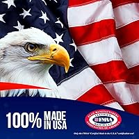 Vista 2 de Bandera estadounidense grande para exteriores 12x18 Bandera estadounidense 100% fabricada en Estados Unidos - Bandera de EE. UU. resistente