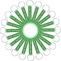 Vista 17 de Amlion Llaveros personalizados para abrebotellas, grabados a granel, con texto de logotipo, para hombres y mujeres, regalos de fiesta de boda