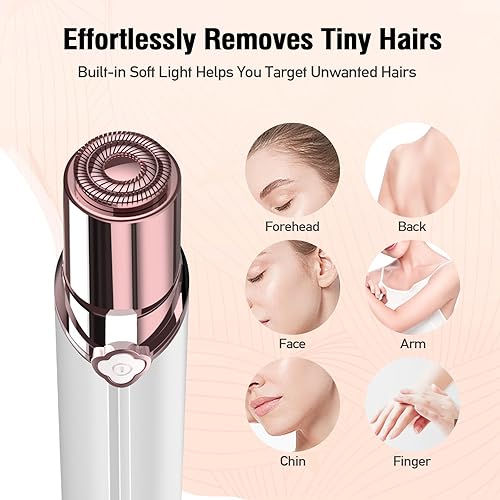 Miniatura 3 de Depilación facial para mujeres, dispositivo de depilación SEIHAI para mujeres, productos de cuidado personalremovedor de vello facial para cara,