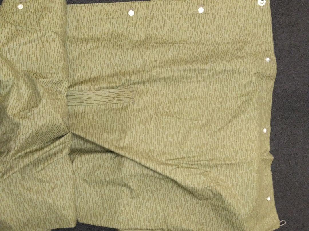 デッドストック 東ドイツ軍 軍幕 テントシート 3枚 NVA 東ドイツ軍幕 3枚