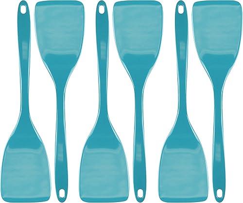 Miniatura 7 de Reston Lloyd Juego de espátulas de melamina duraderas de 6 piezas, color blanco