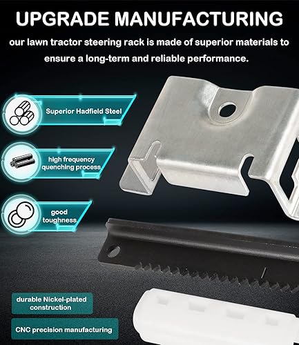 Miniatura 4 de 753-11064B CR12 Kit de servicio de dirección para cortacésped Kit de estante de dirección para Cub Cadet CC30 CC30H CC30E Hydro Mini RidersMTD