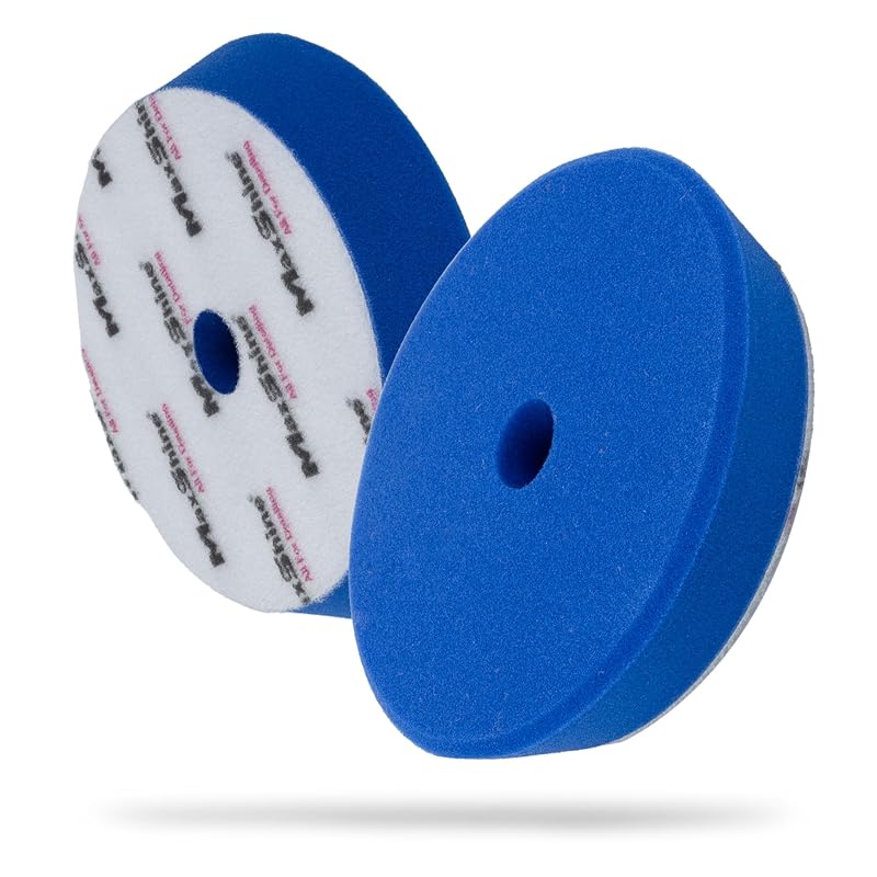 Boina de Espuma para Polimento Maxshine 15,2 cm Cutting para Politrizes DA e Rotativas, Lavável e Reutilizável