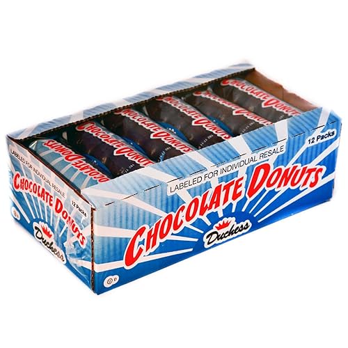 Duchess Mini donas de chocolate - 12/36 oz.