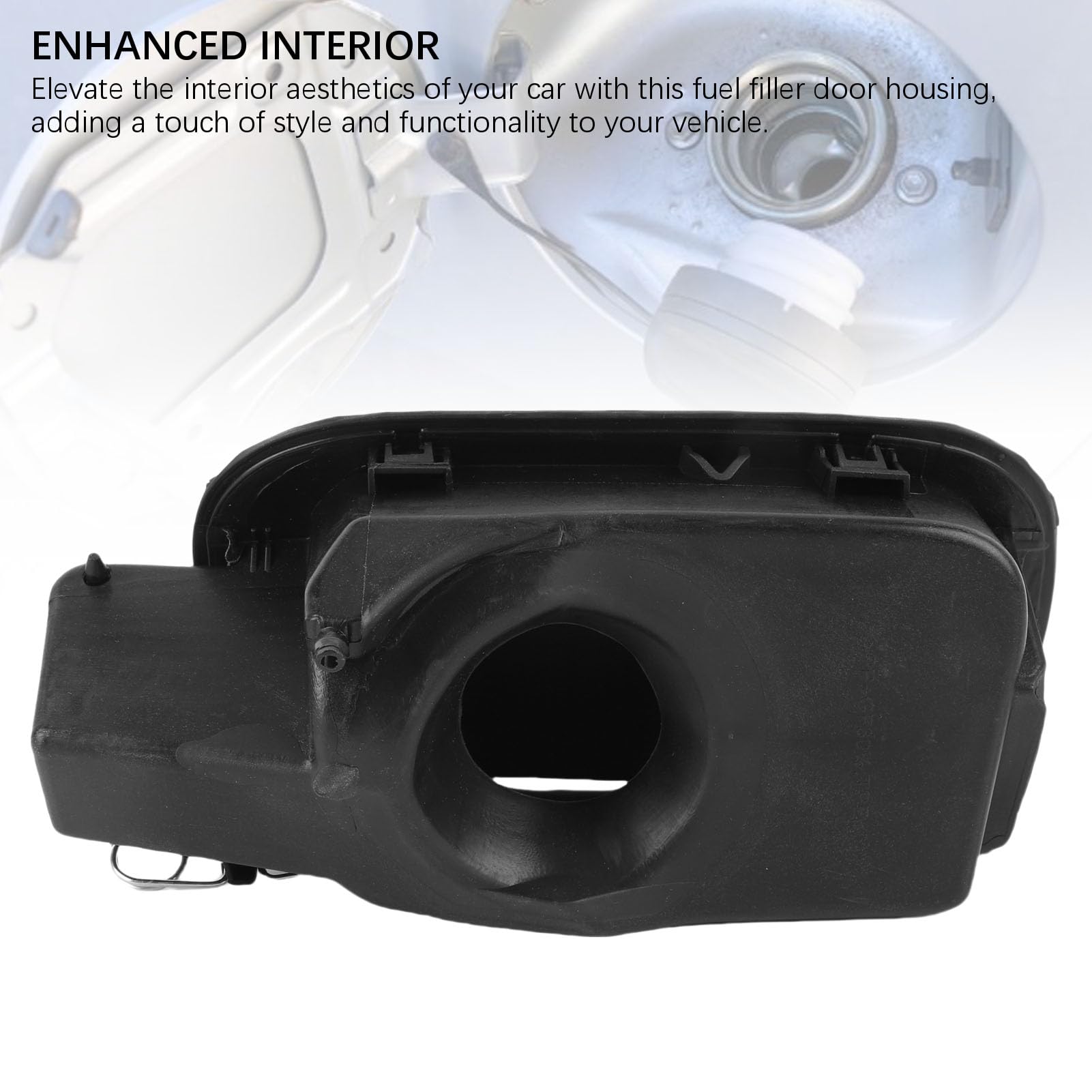 Alloggiamento dello Sportello del Bocchettone di Rifornimento del Carburante Ad Alta Resistenza 68161542AI Sedile Interno del Tappo per i Proprietari di SUV per Auto Materiale Plastico Premium