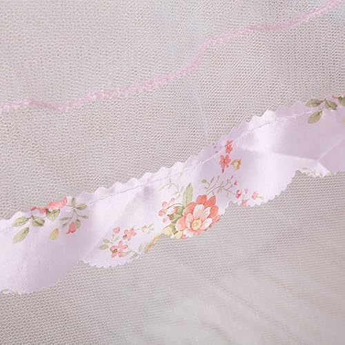 Vista 17 de Toldo para cama de matrimonio, matrimonio, tamaños queen y king Blanco