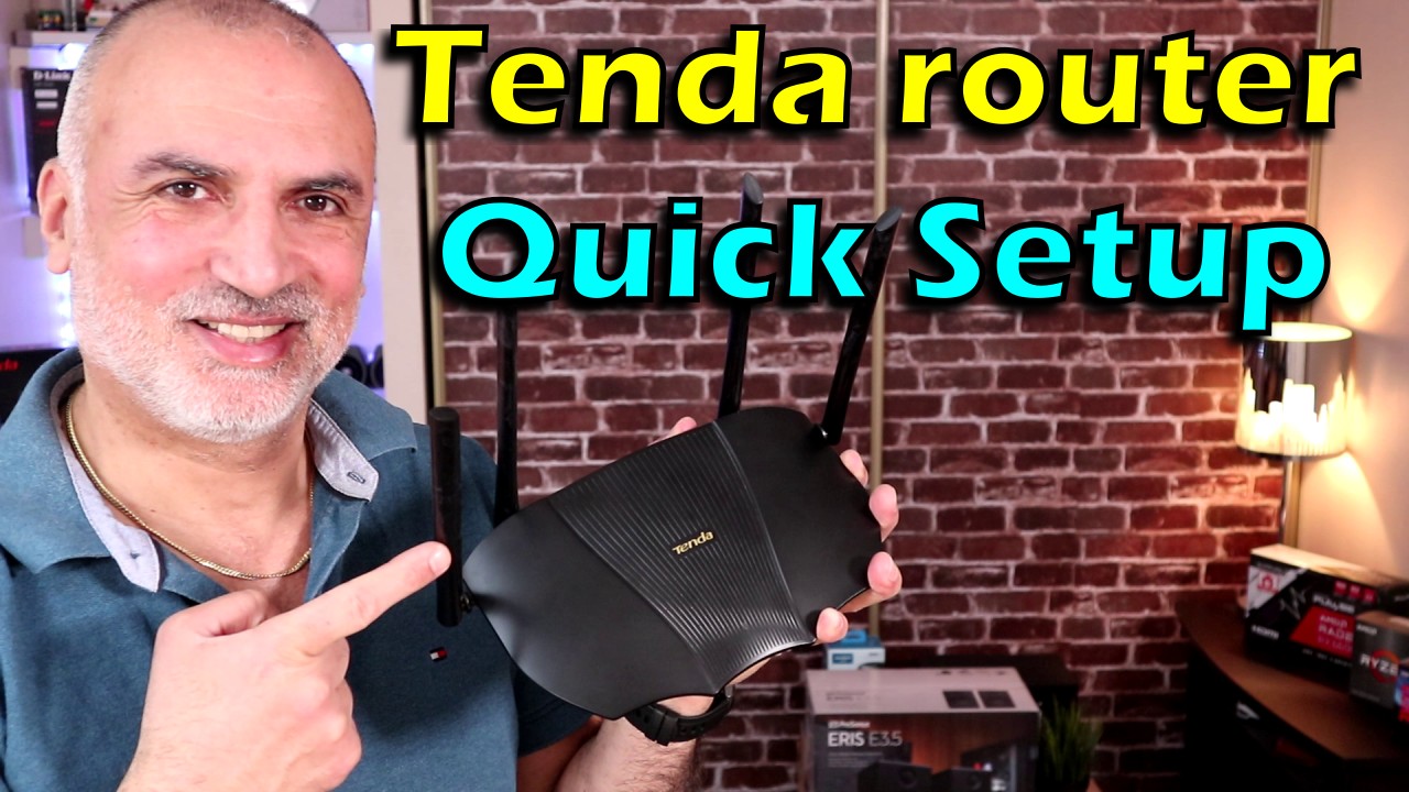 Watch Tenda Router quick setup with the Tenda WIFI App on Amazon Live